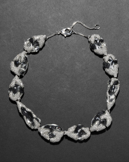SILVERLAKE LUCITE RIVIERA NECKLACE