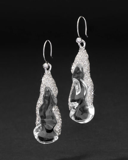 SILVERLAKE LUCITE WIRE EARRING