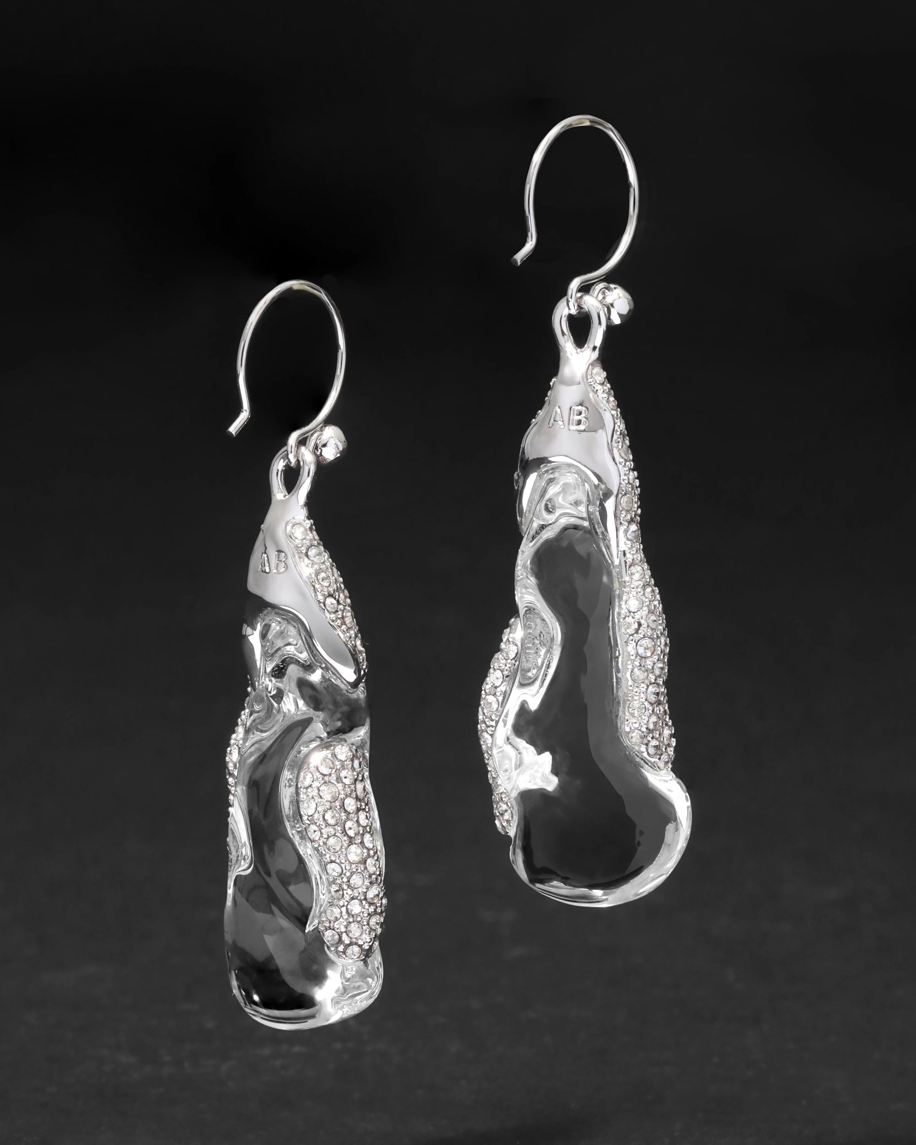 SILVERLAKE LUCITE WIRE EARRING