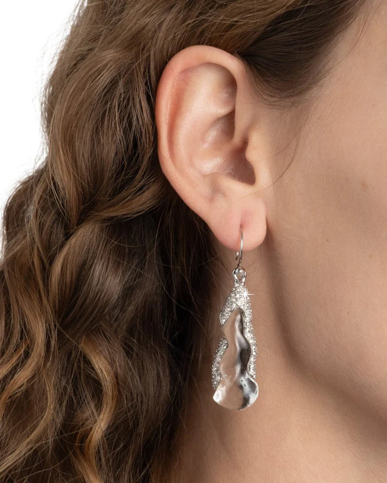 SILVERLAKE LUCITE WIRE EARRING