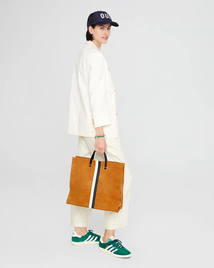 GRETA STRIPE SIMPLE TOTE