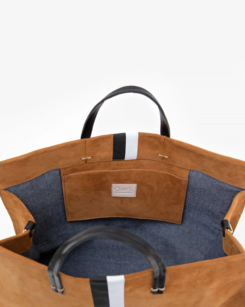 GRETA STRIPE SIMPLE TOTE