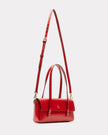 SLIM TOTE IN CROC EMBOSS LEATHER
