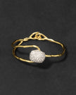 SONANALES CRYSTAL PEBBLE CLASP BRACELET