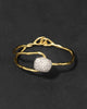 SONANALES CRYSTAL PEBBLE CLASP BRACELET