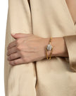 SONANALES CRYSTAL PEBBLE CLASP BRACELET