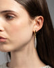 SOLANALES CRYSTAL SLIVER LEVERBACK EARRING