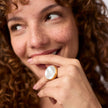 SOLARA STATEMENT RING SIZE 8
