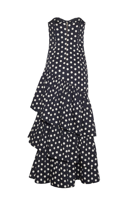 SONOMA DRESS IN JOELLE DOT BLACK