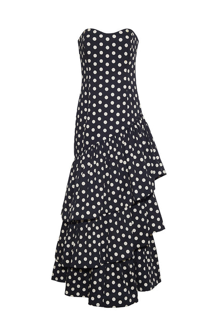 SONOMA DRESS IN JOELLE DOT BLACK