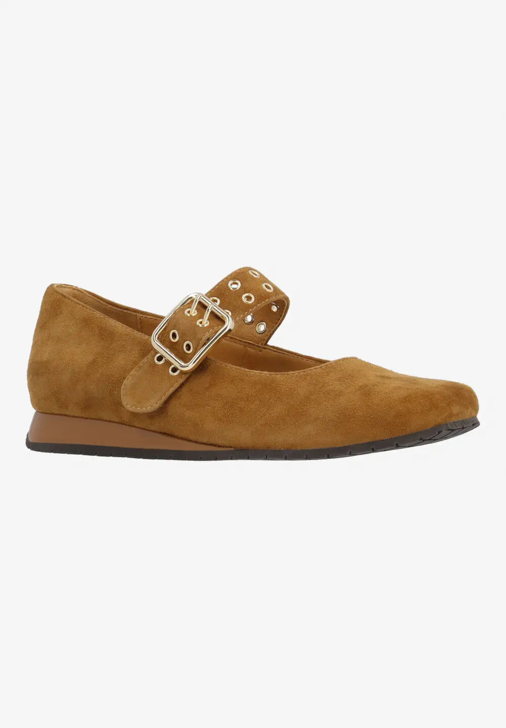 TANZY LEATHER MARY JANE PUMPS