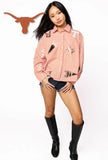 LICENSED TEXAS MINI ICON STRIPED BUTTON DOWN