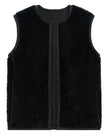 RELAXED VEST IN SHEARLING