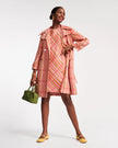 JACQUELINE COAT CANDY RIBBON PLAID