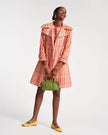 JACQUELINE COAT CANDY RIBBON PLAID