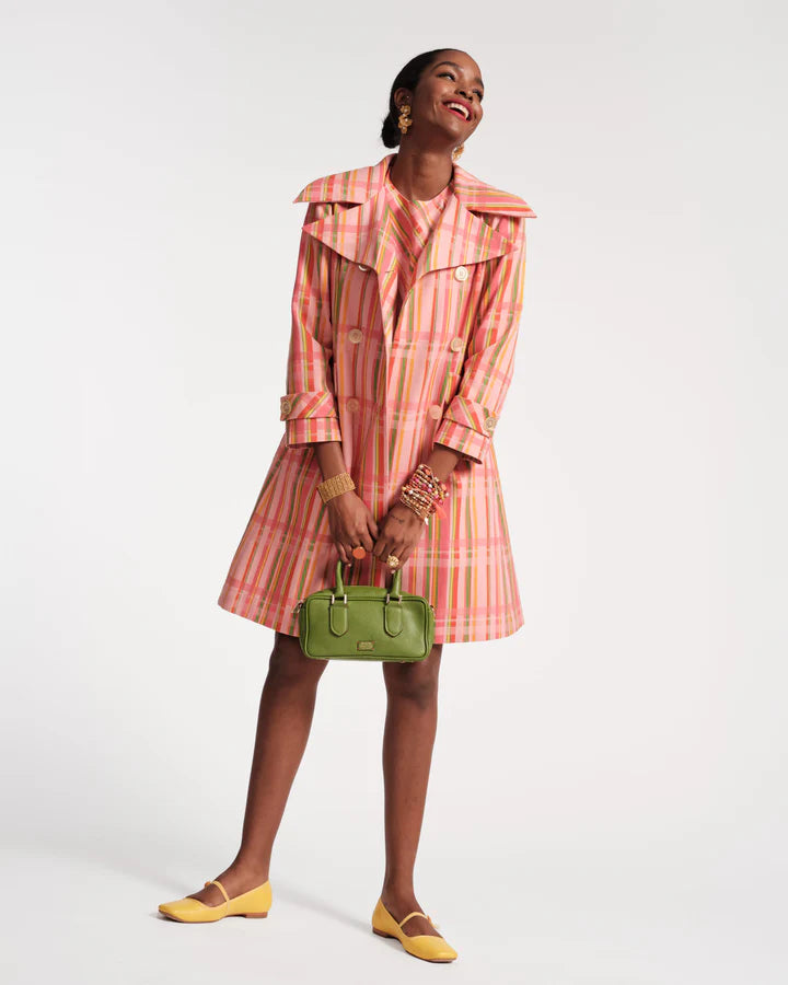 JACQUELINE COAT CANDY RIBBON PLAID