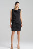 TECHNO POPLIN ASYMMETRICAL ORIGAMI  DRESS