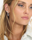 THE MAVEN HOOPS 1IN IN SILVER