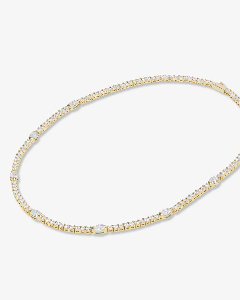 THE MAVEN TENNIS NECKLACE 16 INCH