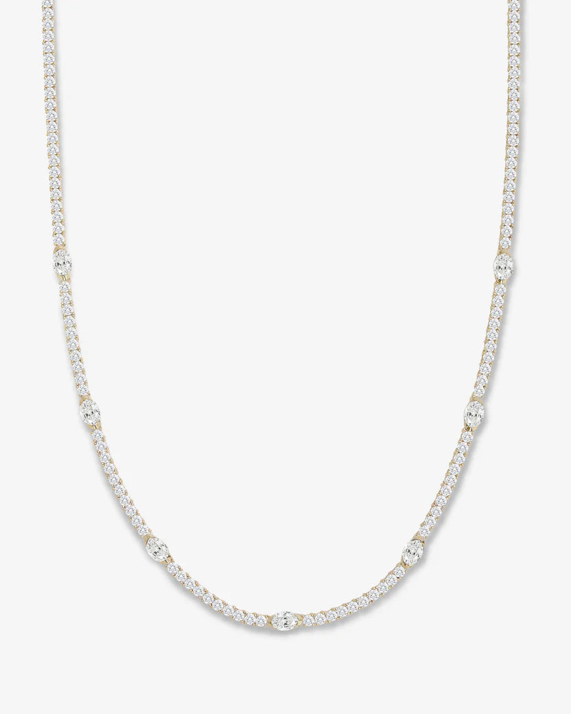 THE MAVEN TENNIS NECKLACE 16 INCH