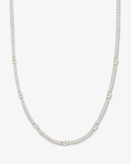 THE MAVEN TENNIS NECKLACE 16 INCH