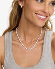THE MAVEN TENNIS NECKLACE 16IN SILVER