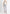 TICKING STRIPE LINEN COTTON LOW RISE CROP FLARE TROUSER