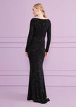 TOLGA12 COLUMN JERSEY GOWN