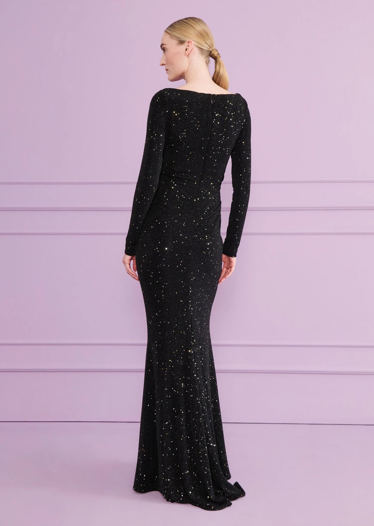 TOLGA12 COLUMN JERSEY GOWN