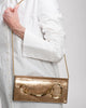 TWISTED GOLD SIDE HANDLE CLUTCH