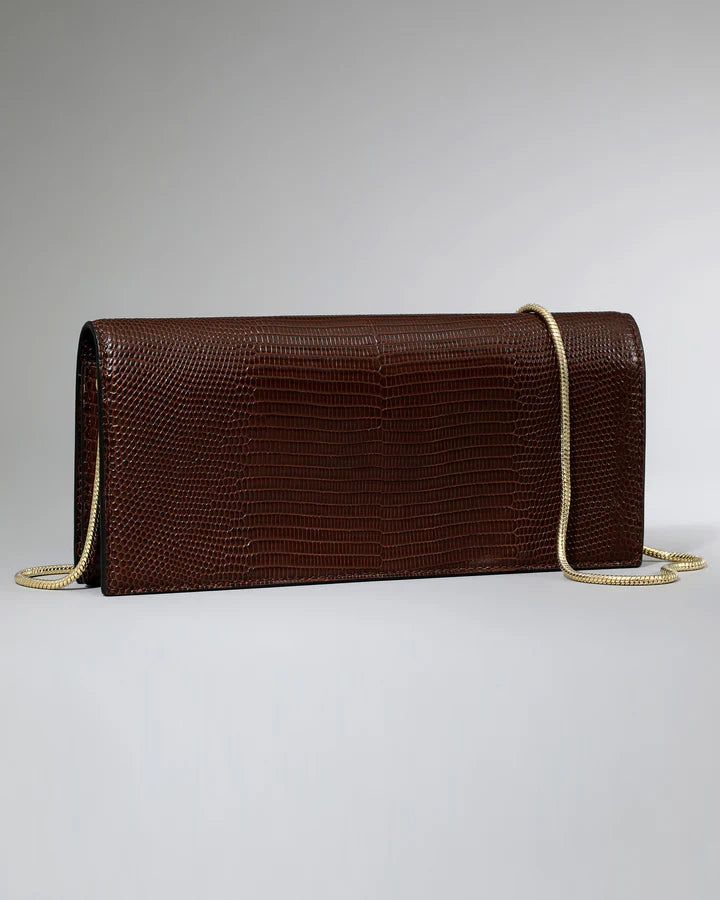 TWISTED GOLD SIDE HANDLE CLUTCH