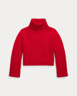 WOOL CASHMERE TURTLENECK SWEATER