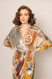 NOWRA KIMONA WRAP DRESS