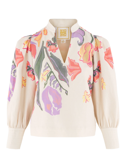 HAMPTON TOP IN BOTANICAL MUSE