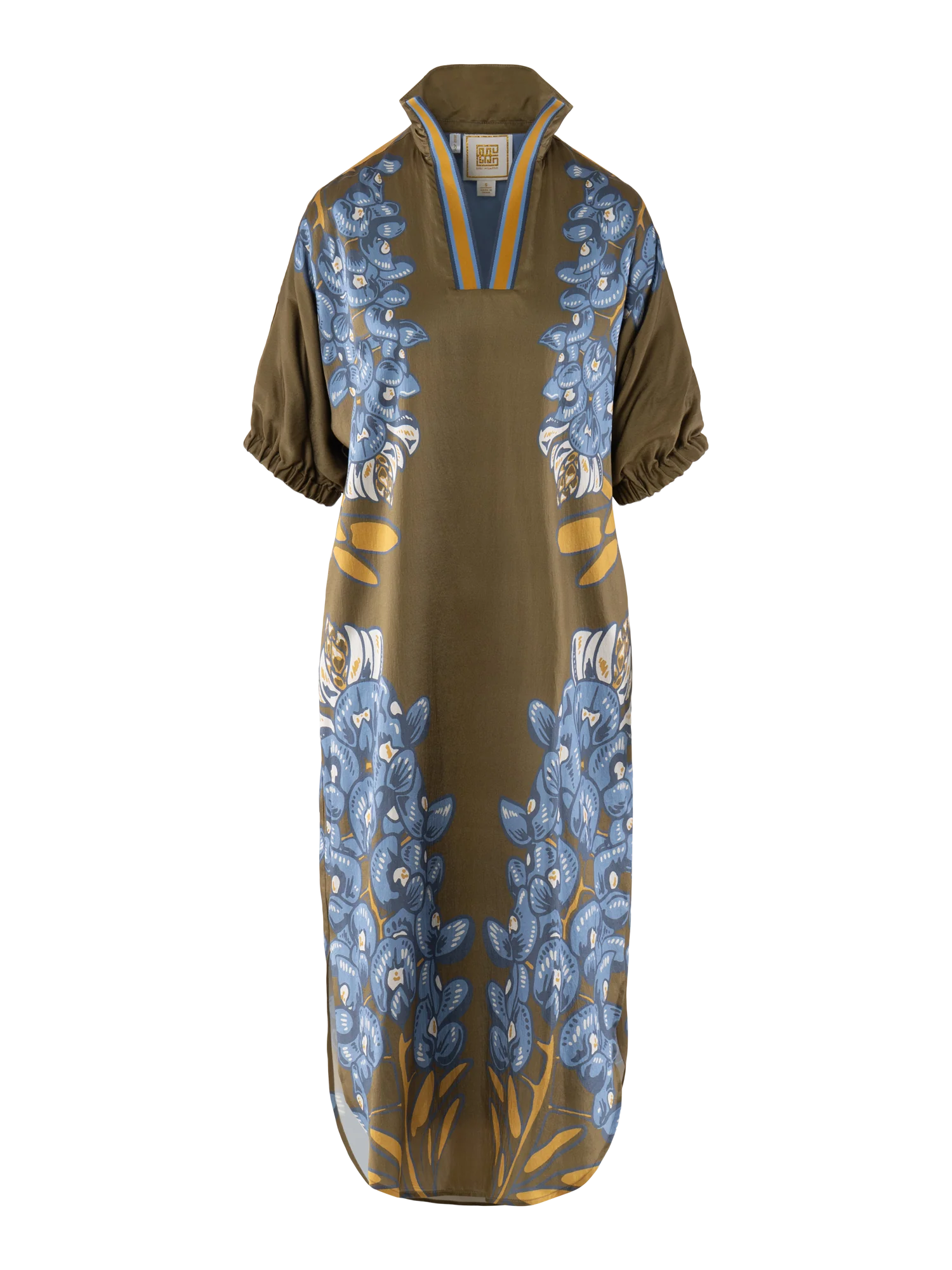 POPPY CAFTAN BLUE BONNET