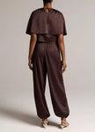 MI RISE PLISSE DRAWCORD HEM PANT