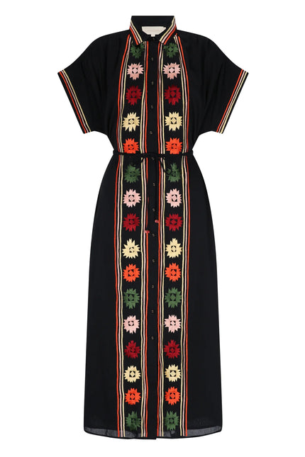 VALERIE CAFTAN WITH EMBROIDERY