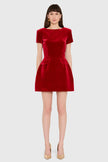 ABIGAIL DRESS IN VELVET