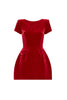 ABIGAIL DRESS IN VELVET