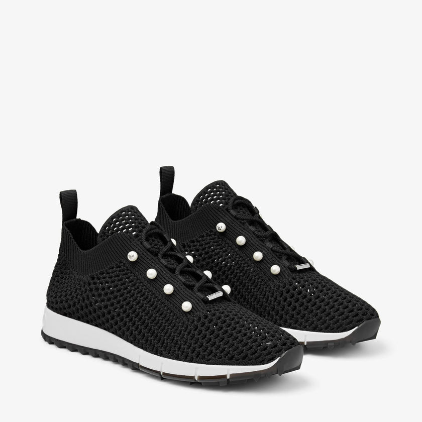 VELES CROCHET KNIT SNEAKER
