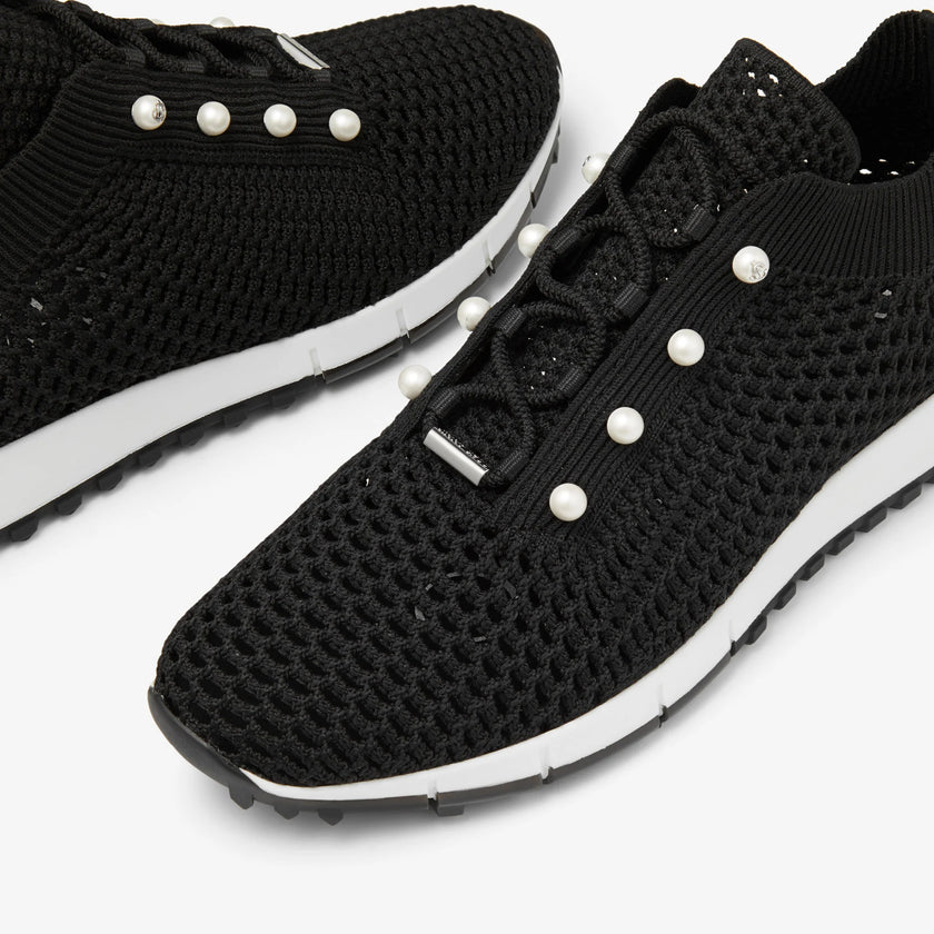 VELES CROCHET KNIT SNEAKER