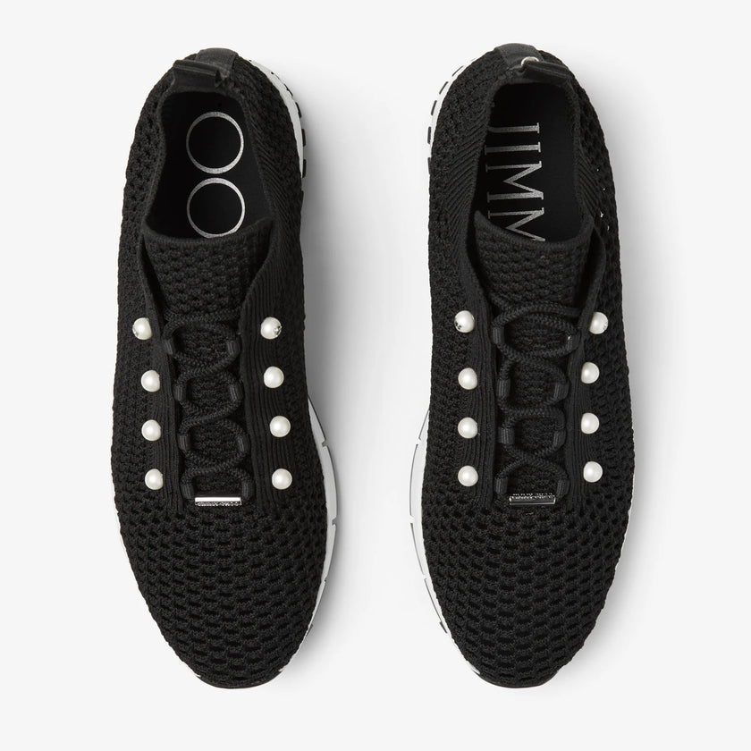 VELES CROCHET KNIT SNEAKER