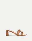 VIA MID HEEL SANDAL