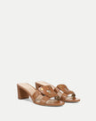 VIA MID HEEL SANDAL