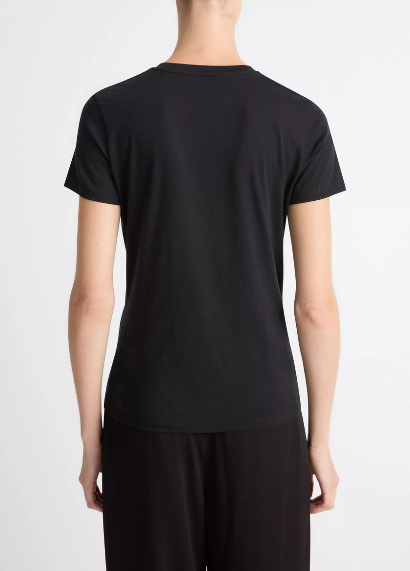 ESSENTIAL PIMA COTTON CREW NECK TSHIRT