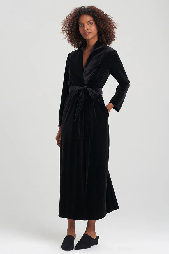 NATALIE VELVET ROBE