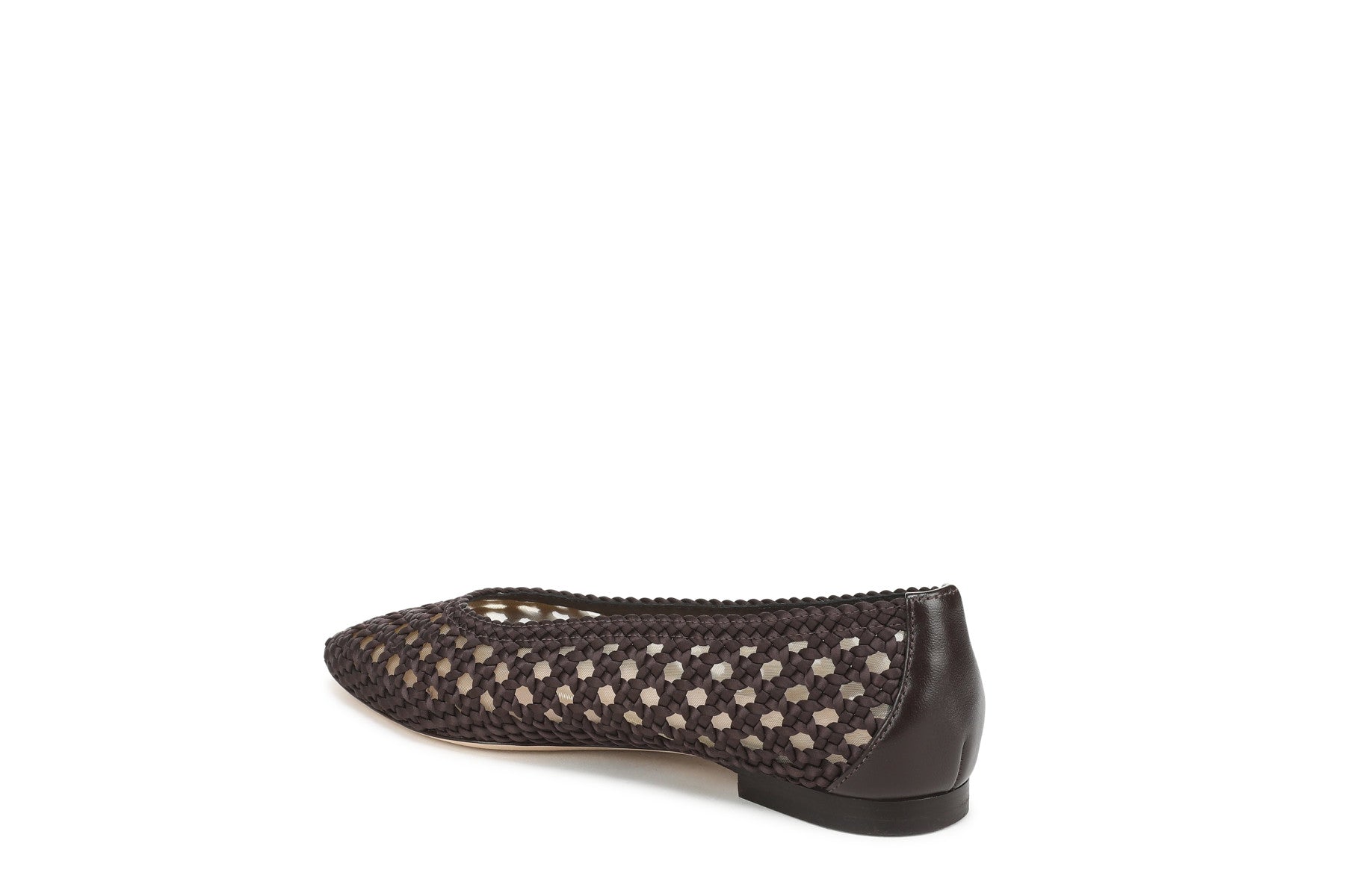 CIENNA WOVEN SATIN FLAT