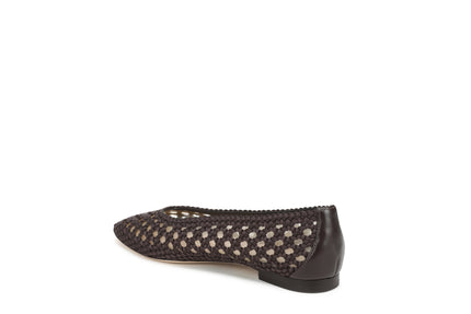 CIENNA WOVEN SATIN FLAT