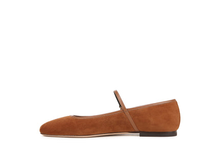 ELLIE SUEDE FLAT