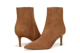 LISA SUEDE MID HEEL BOOTIE